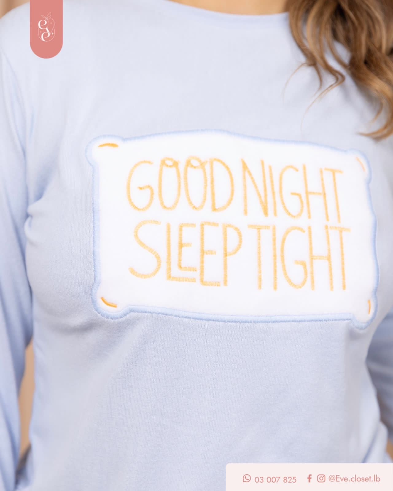 Good Night Sleep Tight Polyester Pajama