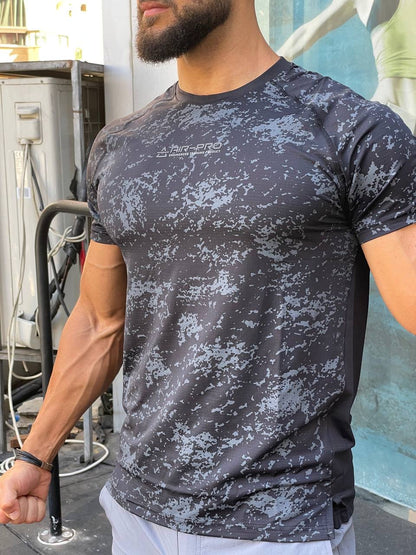 Black camo T-shirt