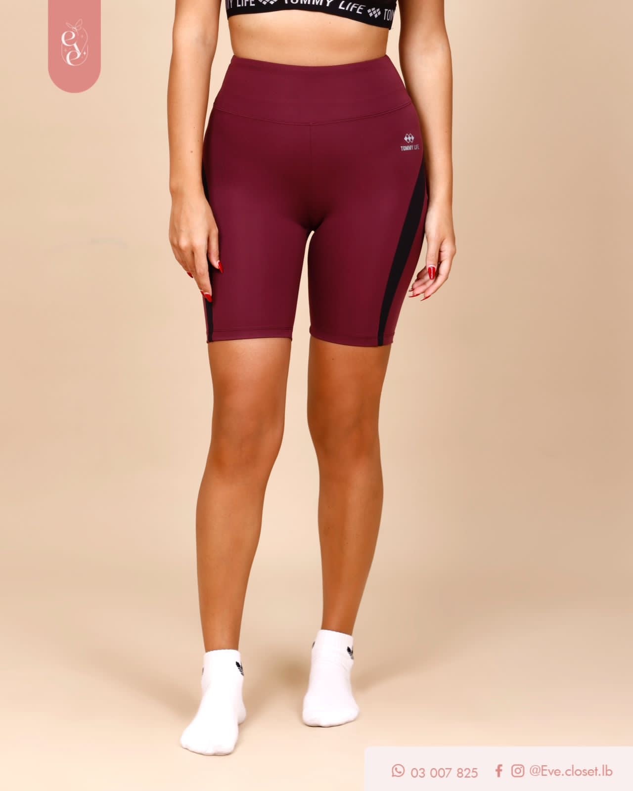 Bordo Polyester Short