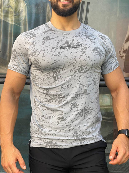 Gray camo T-shirt