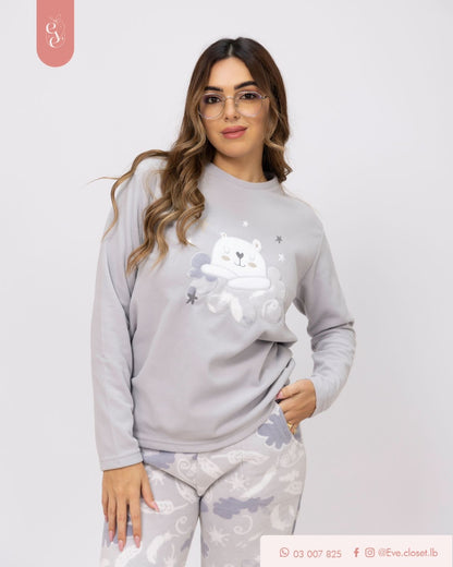 Bear Polyester Pajama