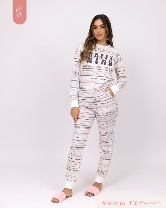 Happy Mind Cotton Pajama