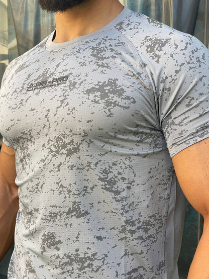 Gray camo T-shirt