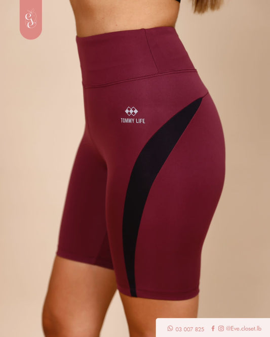 Bordo Polyester Short