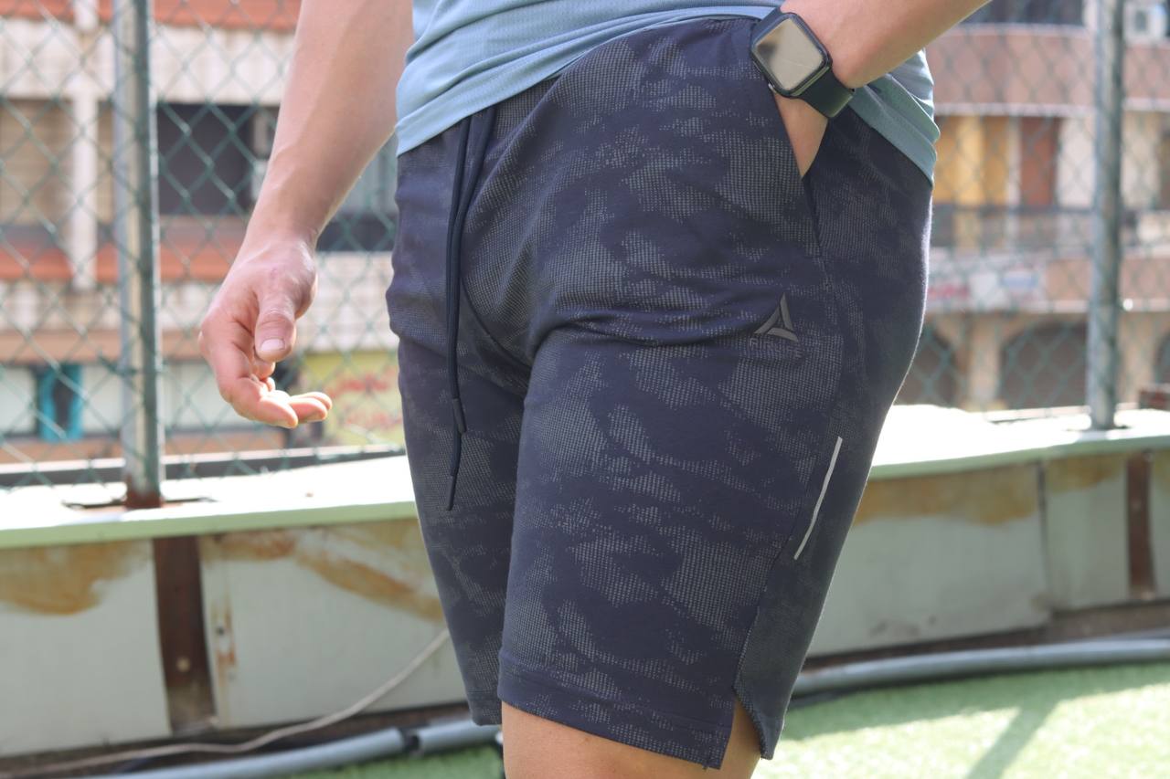 Navy Camo Short