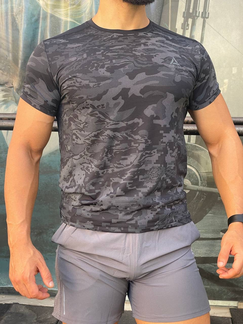 Black camo T-shirt