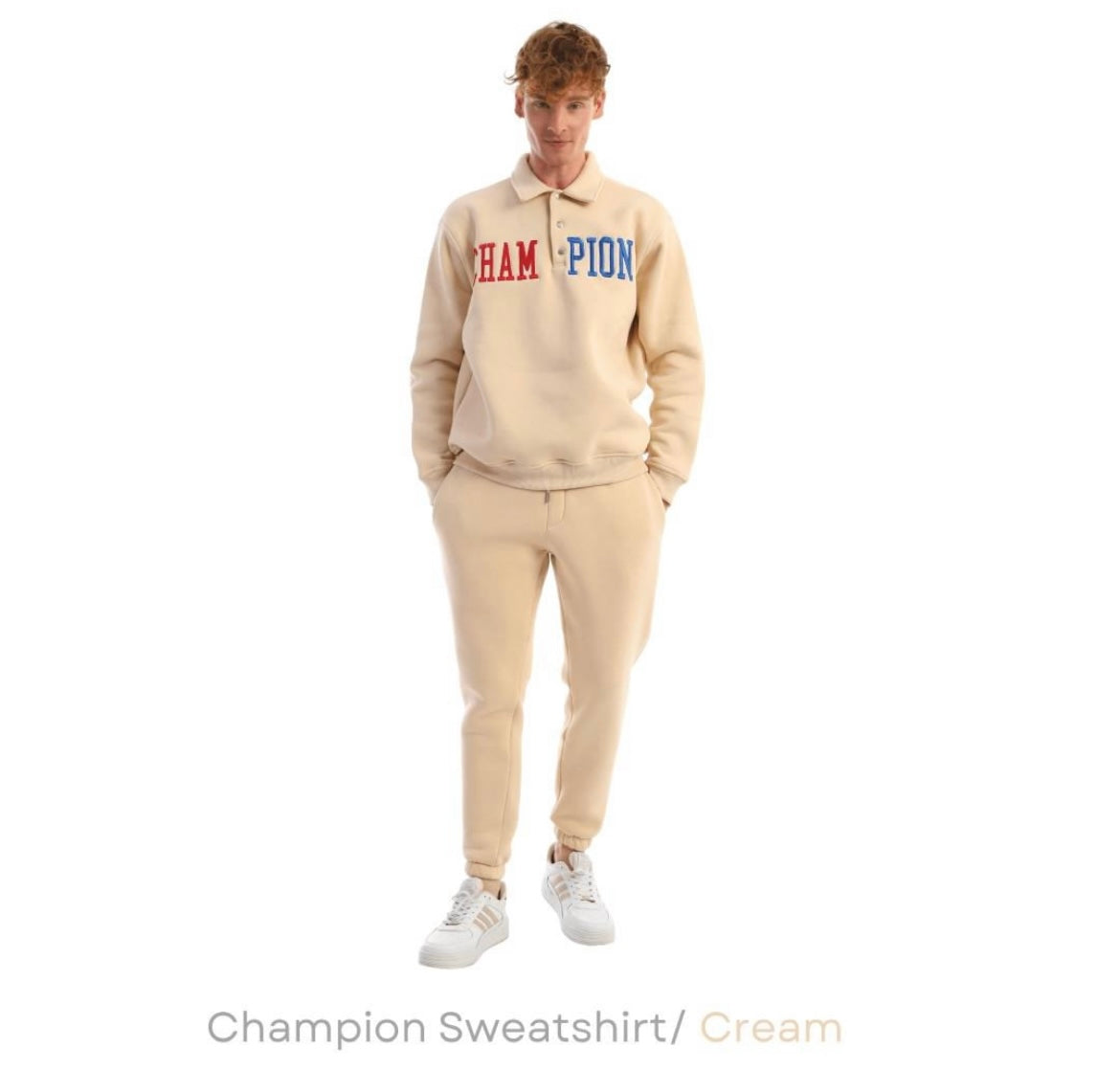 Champion Sweatshirt Cream