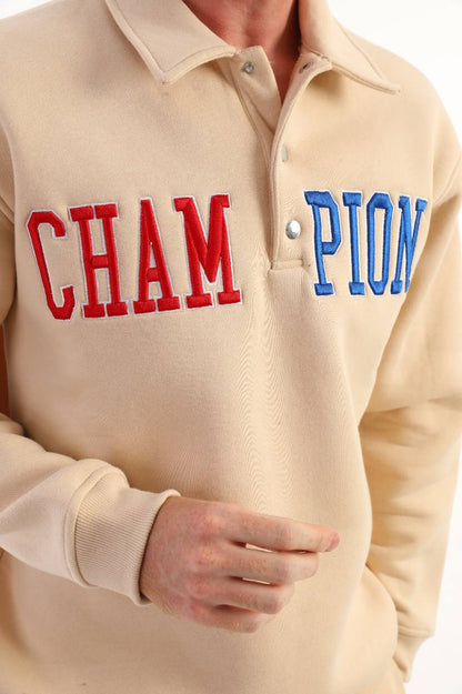 Champion Sweatshirt Cream