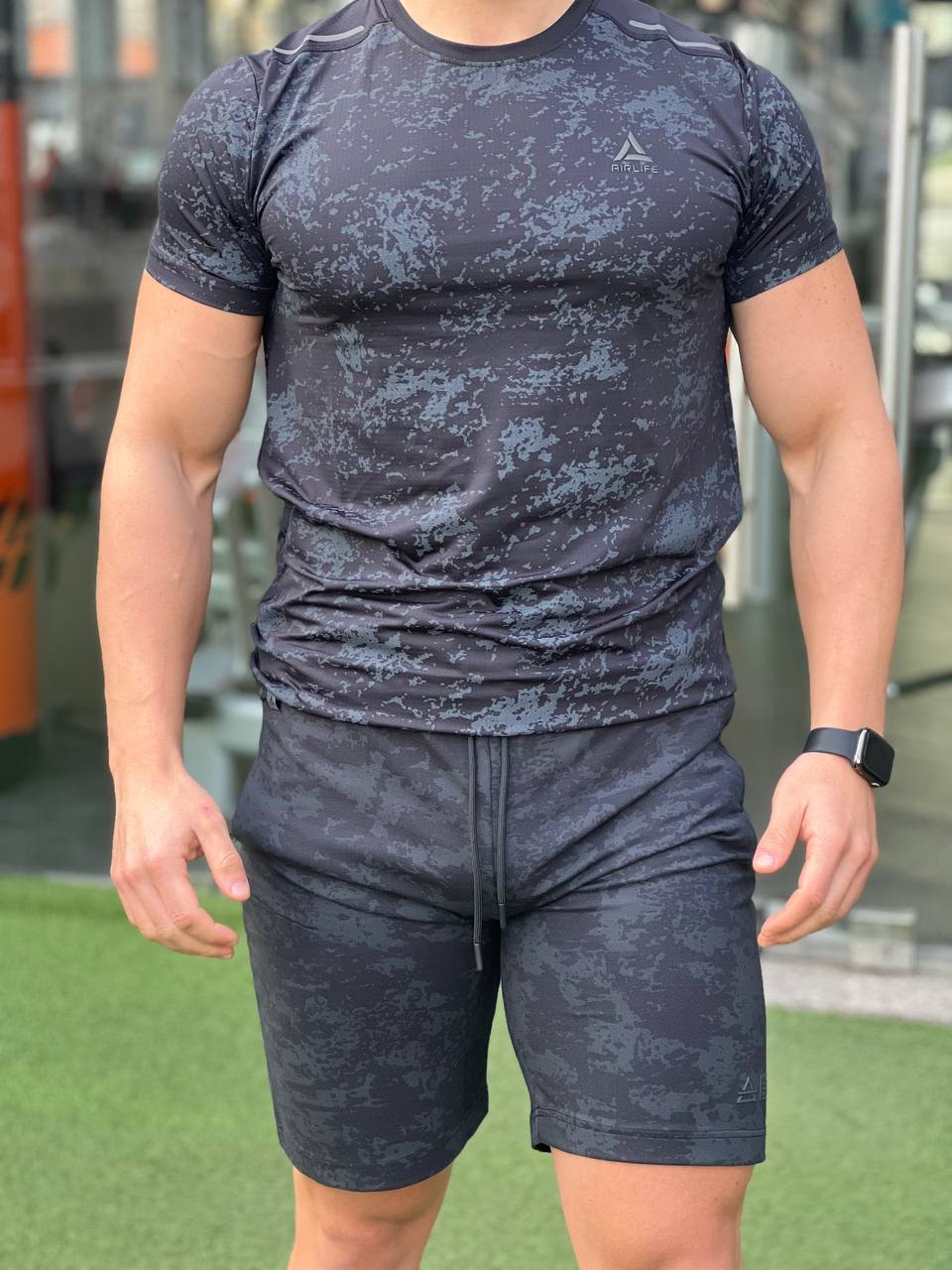 Black camo T-shirt